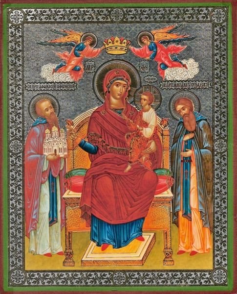 “Economissa” Icon of the Mother of God