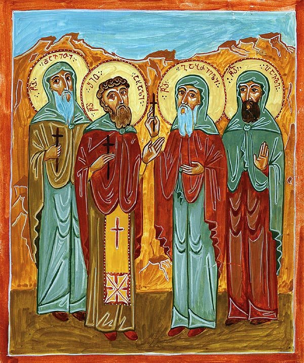 Martyrs Shio, David, Gabriel, and Paul of Akhalkalaki in Georgia