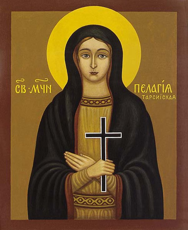 Virgin Martyr Pelagia of Tarsus, in Asia Minor