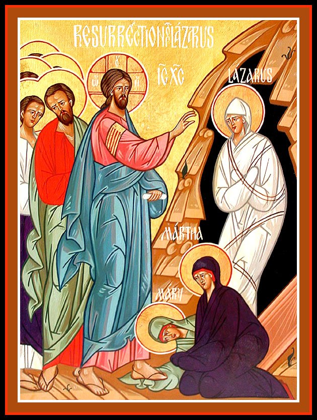 The Raising of Lazarus (Lazarus Saturday)