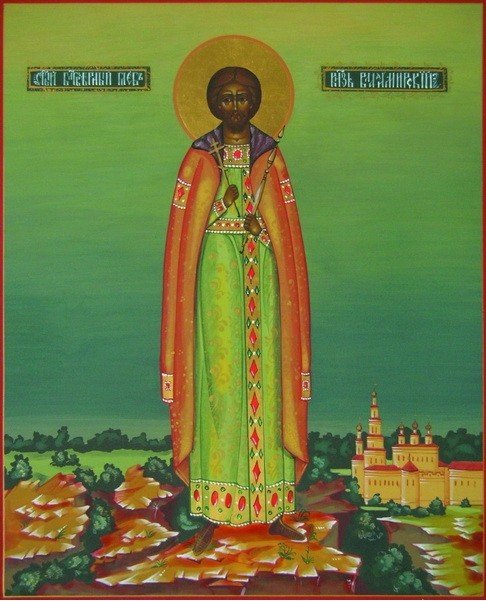 Blessed Prince Gleb Andreevich, son of Saint Andrew Bogoliubsky