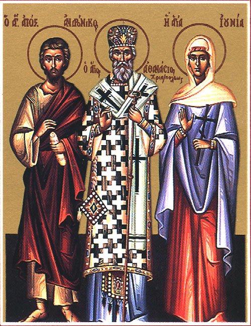 Saint Athanasius the New, Wonderworker and Archbishop of Christianopolis