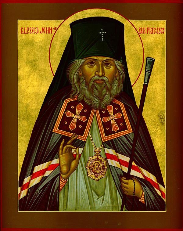 Saint John [Maximovitch], Archbishop of Shanghai and San Francisco