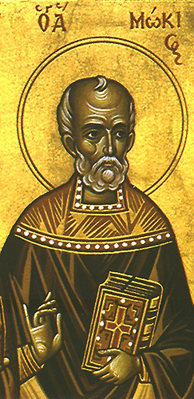 Hieromartyr Mocius the Presbyter of Amphipolis in Macedonia