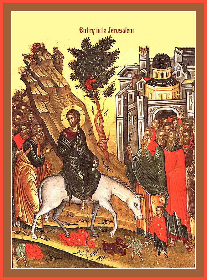 Entry of Our Lord into Jerusalem (Palm Sunday)