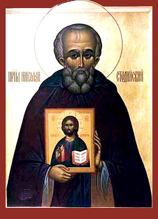 Venerable Nicholas the Confessor, Abbot of Studion