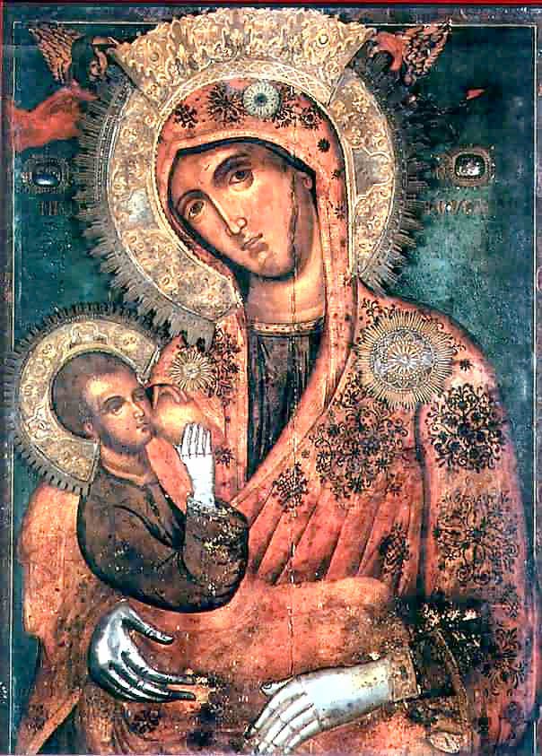 Icon of the Mother of God the “Milk-Giver” of the Hilandar Monastery on Mount Athos
