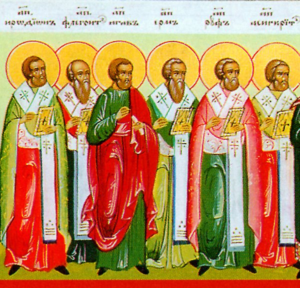 Apostle Herodion of the Seventy, and those with Him