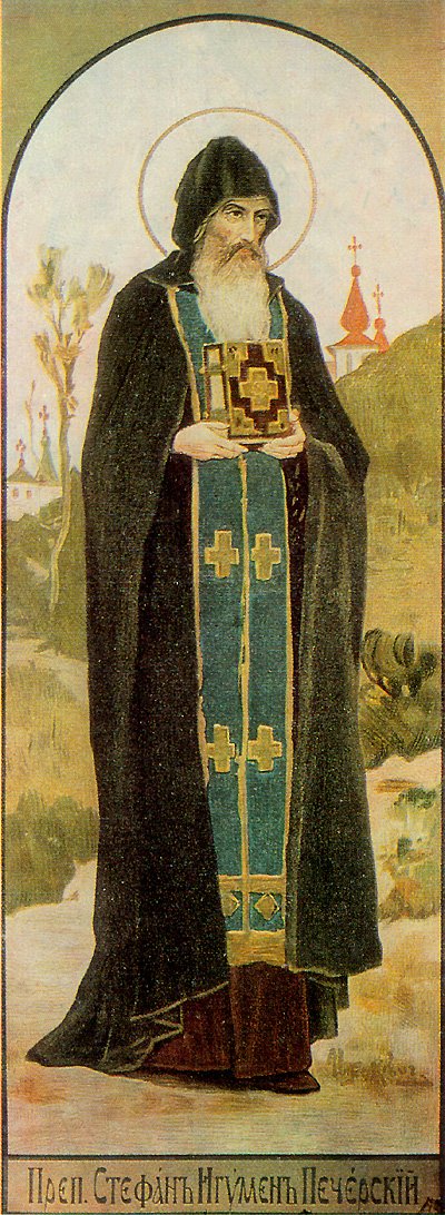 Venerable Stephen, Abbot of the Kiev Far Caves, and Bishop of Vladimir, in Volhynia