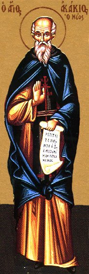 Venerable Acacius the Younger of Mount Athos