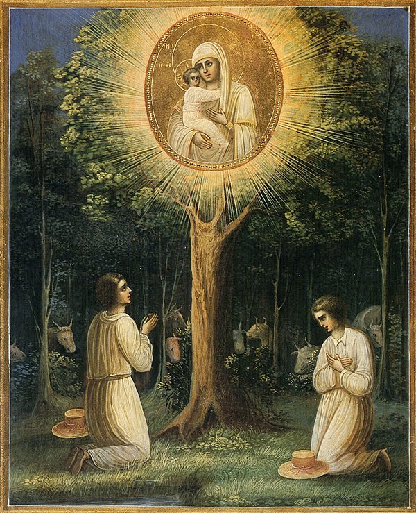 Icon of the Mother of God of Zhirovits