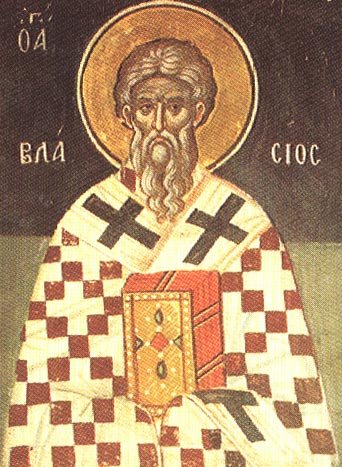 Martyr Blaise of Caesarea, in Cappadocia