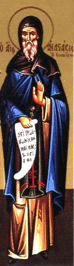 Venerable Anastasius, Abbot of Sinai