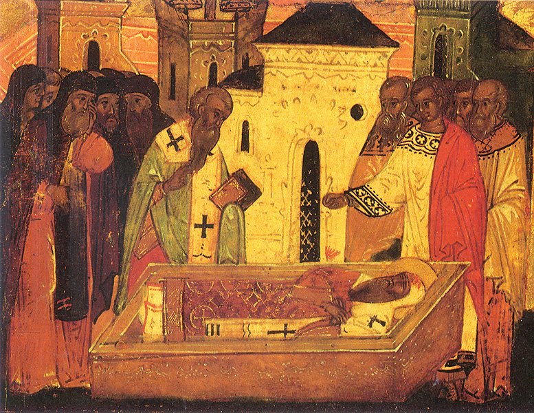 Uncovering of the relics of Saint Alexis, Metropolitan of Moscow and Wonderworker of All Russia