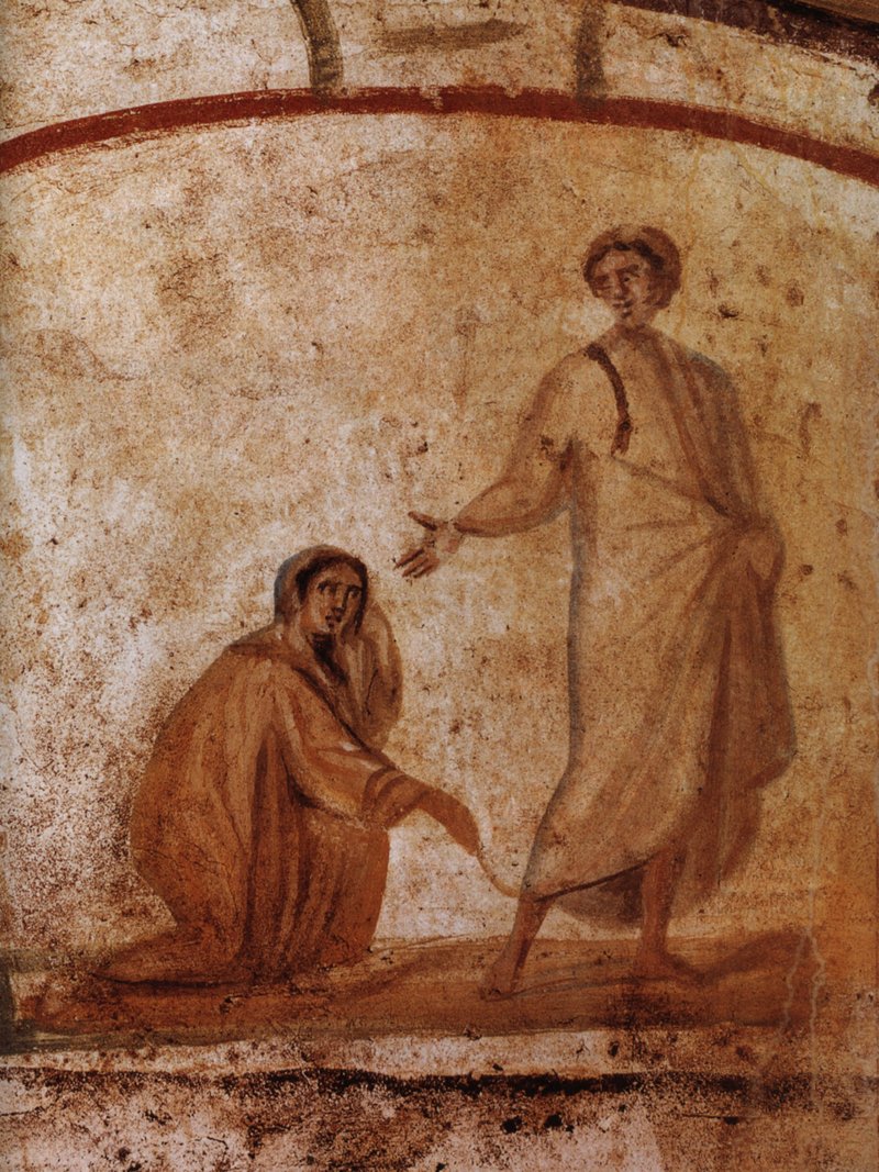 Saint Veronica (Bernice), the woman with the issue of blood