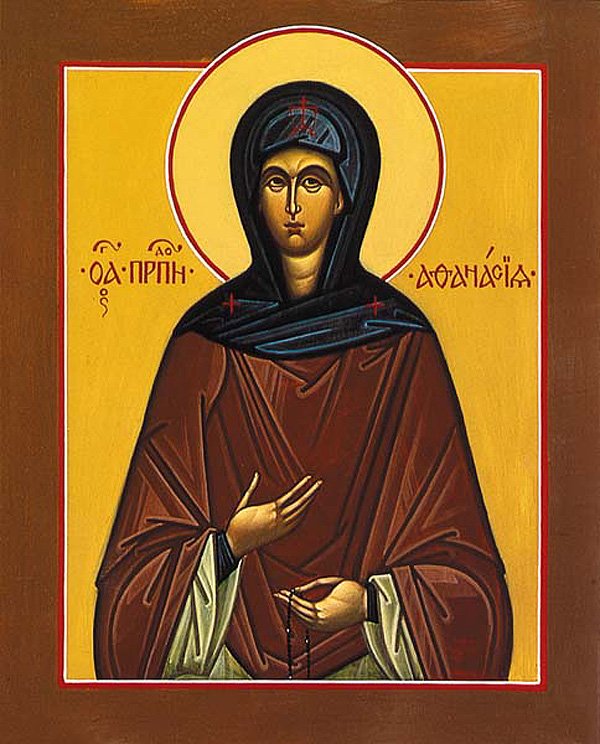 Venerable Athanasia, Abbess of Aegina