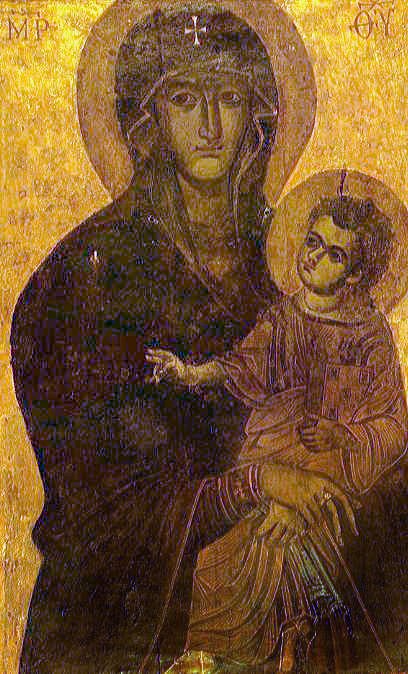 Icon of the Mother of God Icon “Not Made by Hands” from Lydda