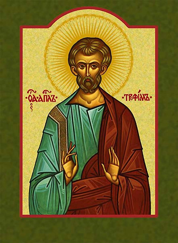 Apostle Trophimus of the Seventy