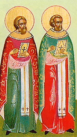 Presbyters and Confessors Eugene and Macarius, at Antioch