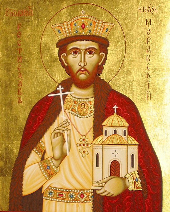 Saint Rostislav, Prince of Great Moravia