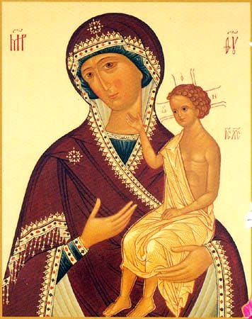 Icon of the Mother of God “The Nurturer”