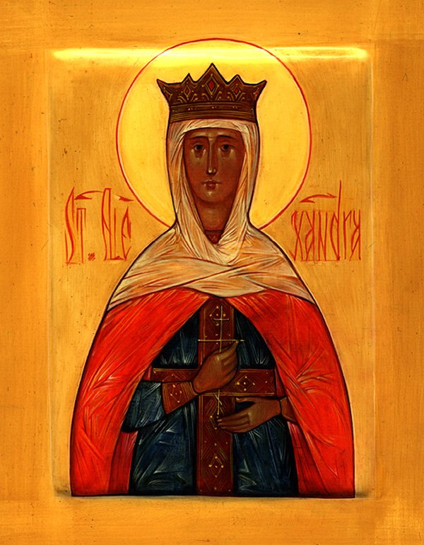 Martyr Alexandra the Empress, wife of Diocletian