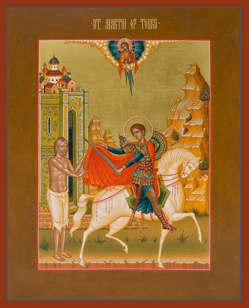 Appearance of Christ to Saint Martin of
Tours