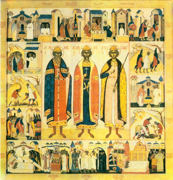 Martyrs Anthony, John, and Eustathius of Vilnius