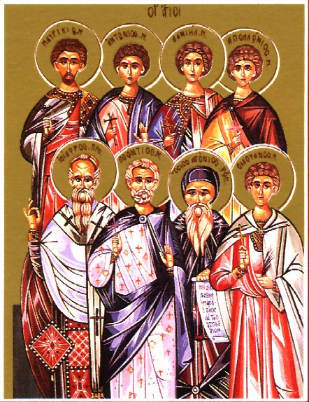 45 Holy Martyrs at Nicopolis in Armenia