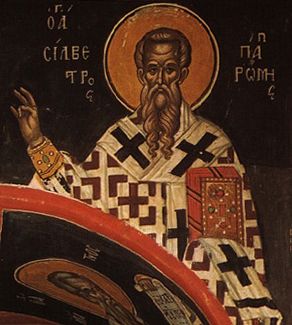 St Sylvester, Pope of Rome (335)