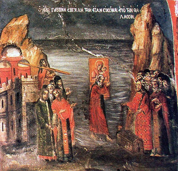 Ivḗron Icon of the Mother of God
