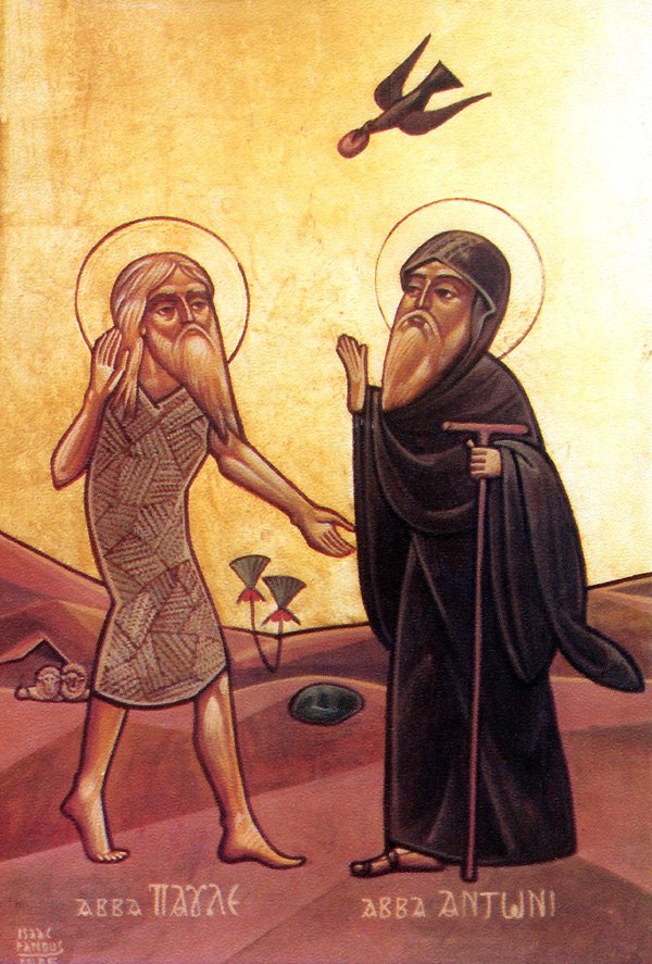 Venerable Paul the Simple, disciple of Venerable Anthony the Great