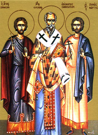 Martyrs Zeno and his servant, Zenas, of Philadelphia