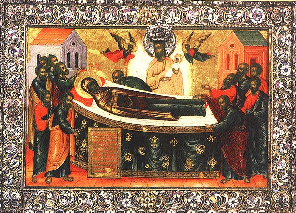 Translation of the Dormition Icon of the Mother of God from Constantinople to the Kiev Caves, Far Caves