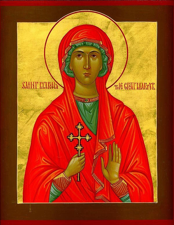 Great Martyr Marina (Margaret) of Antioch