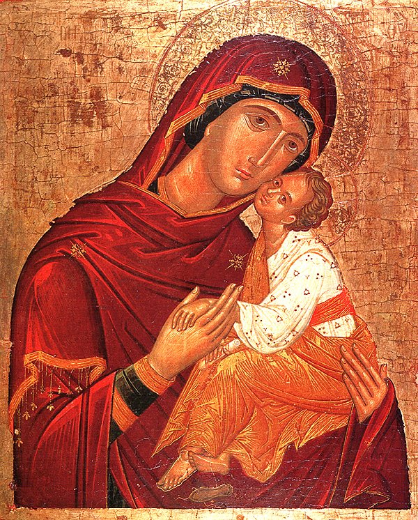 “Sweet-Kissing” Icon of the Mother of God