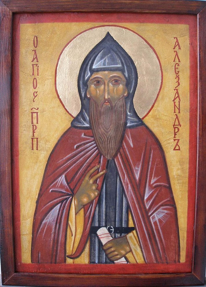 Saint Alexander, founder of the Monastery of the “Unsleeping Ones”