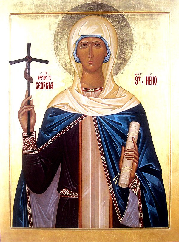 Entrance of Saint Nino (Nina) the Enlightener into Georgia